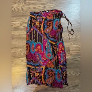 Colorful Bohemian Maxi Skirt